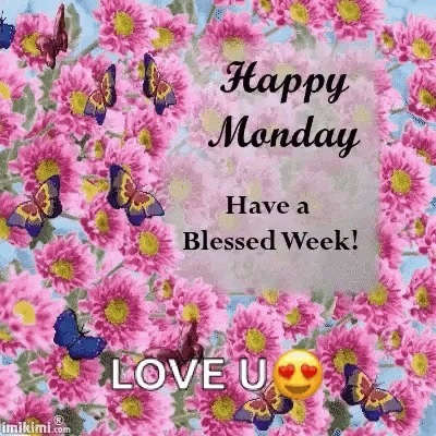 Beautiful Happy Monday Love You GIF