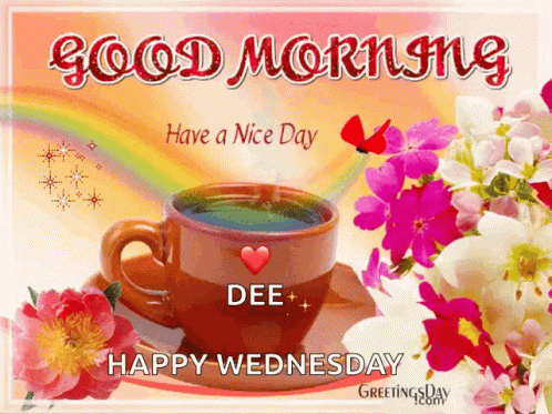 Beautiful Happy Wednesday Dee GIF