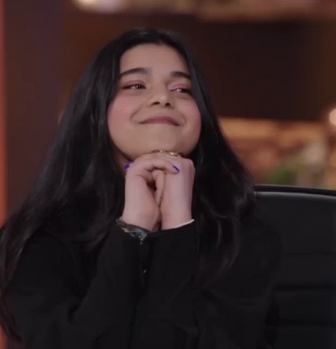 Beautiful Iman Vellani Stare GIF