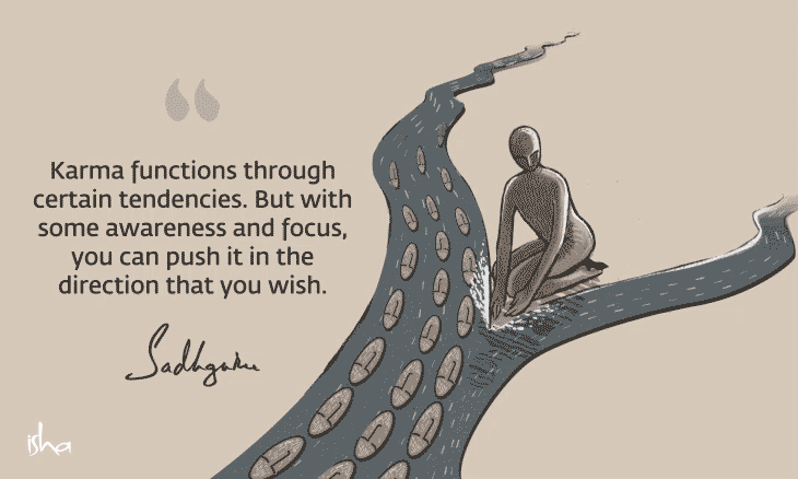 Beautiful Karma Fate Quote GIF