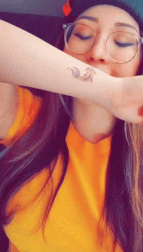 Beautiful Koi Fish Tattoo GIF