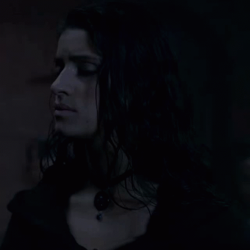 Beautiful Lady Crypt Keeper GIF