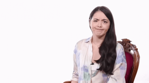 Beautiful Lady Nope Dont Like That GIF