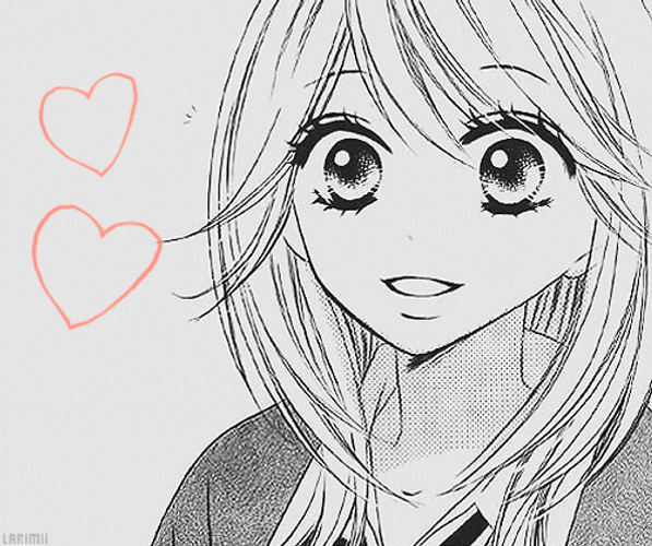 Beautiful Manga Girl GIF