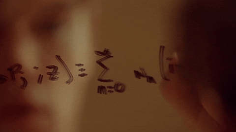 Beautiful Mind Solving Mathematical Problem GIF