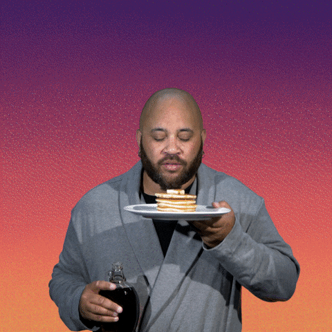 Beautiful Monday Breakfast Pancake GIF