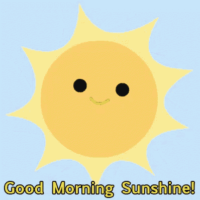 Beautiful Monday Good Morning Sunshine GIF