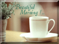 Beautiful Morning Hot Coffee GIF