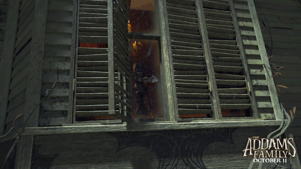 Beautiful Morning Morticia Addams Day GIF