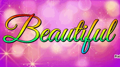 Beautiful on Pink