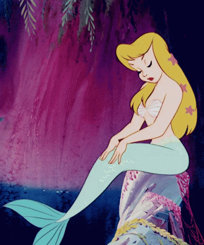 Beautiful Peter Pan Mermaid GIF