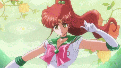 Beautiful Sailor Jupiter In Uniform GIF