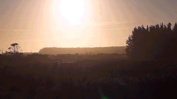 Beautiful Sunset Horizon GIF