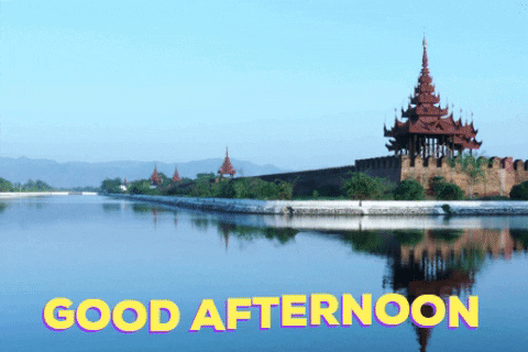 Beautiful Temple Good Afternoon Myanmar GIF