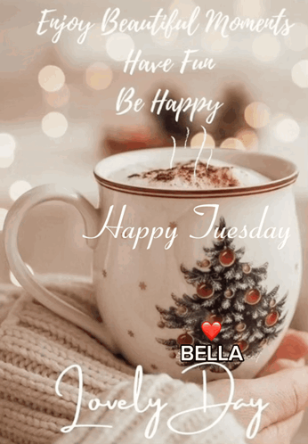 Beautiful Tuesday Coffee Mug GIF