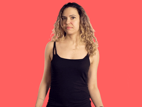 Beautiful Woman Confuse I Know Nothing GIF