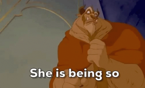 Beauty And The Beast So Difficult GIF