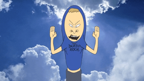 Beavis And Butt Head Almighty Cornholio GIF