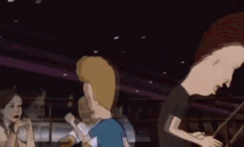 Beavis And Butt Head Dancing Weird GIF