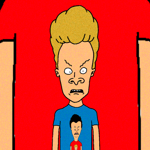 Beavis And Butt Head T-shirt GIF