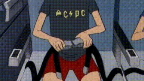 Beavis And Butthead Mad Seatbelt GIF