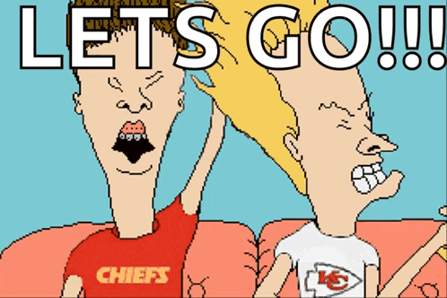 Beavis And Butthead Saying Lets Go GIF
