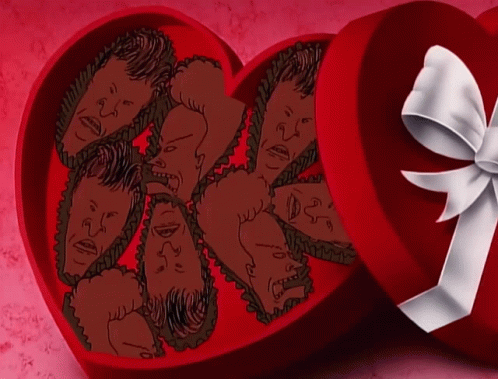 Beavis And Butthead Talking Cookies GIF