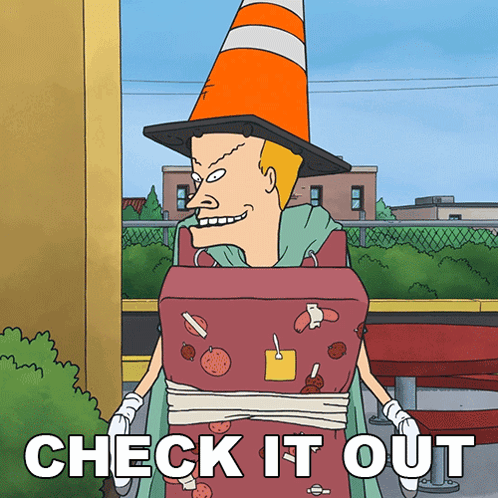 Beavis Check It Out GIF