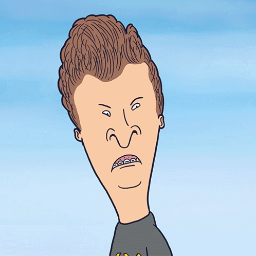 Beavis From Beavis And Butthead Says " I Believe In You " GIF