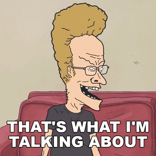 Beavis Thats What Im Talking About GIF