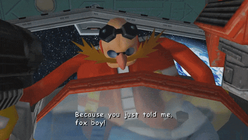 Because You Just Told Me Fox Boy Tails Gif GIF