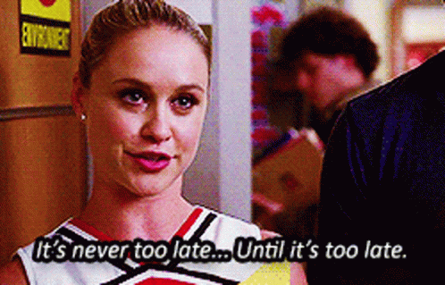 Becca Tobin Its Never Too Late GIF