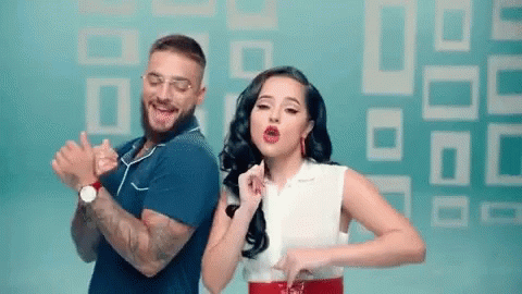 Becky G And Maluma La Respuesta GIF