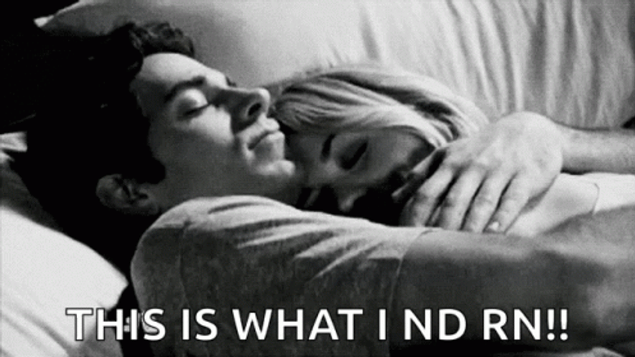 Bed Kisses This Is What I ND RN GIF