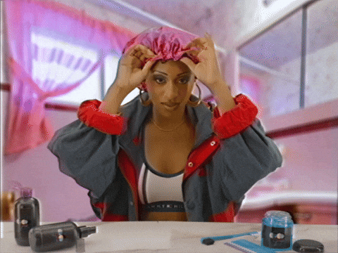 Bed Time Beauty Routine GIF