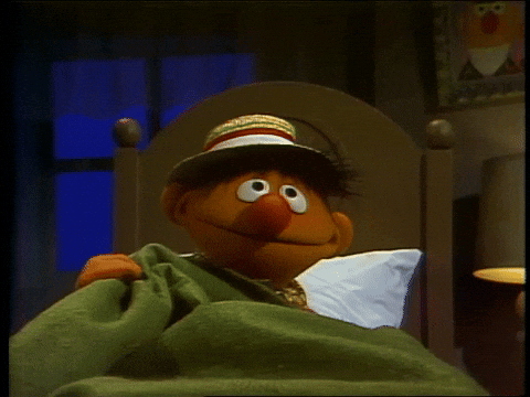 Bed Time Bert And Ernie Movie GIF