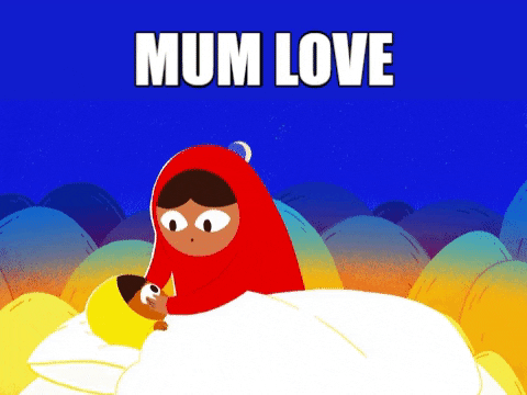 Bed Time Mummy Love GIF