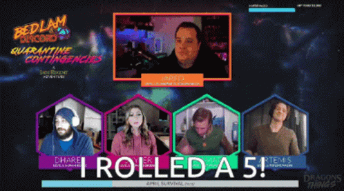 Bedlam Discord Video Game Screenshot Group of People