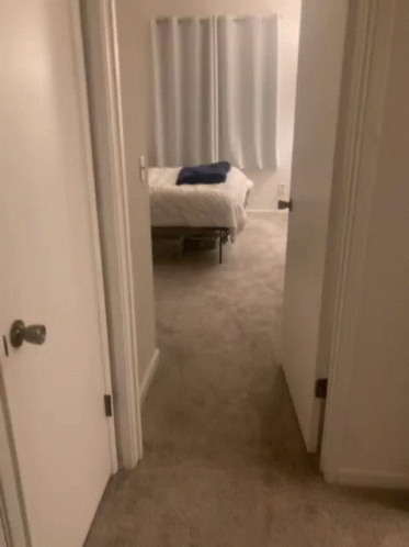 Bedroom Backrooms Unsteady Shot GIF