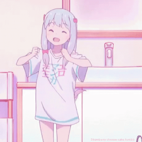 Bedroom Dance Anime Izumi Sagiri GIF