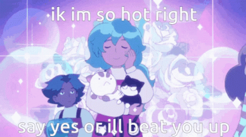 Bee And Puppy Cat Beat You Up GIF