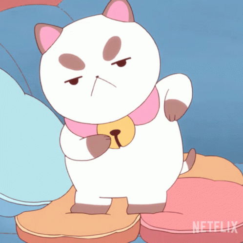 Bee And Puppycat Dancing Chubby Puppycat GIF