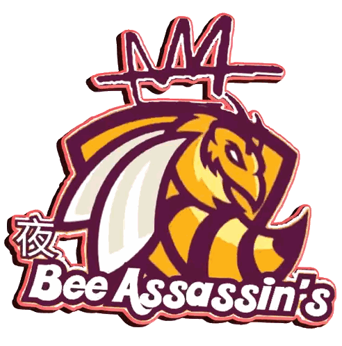 Bee Assassin Logo with Bee