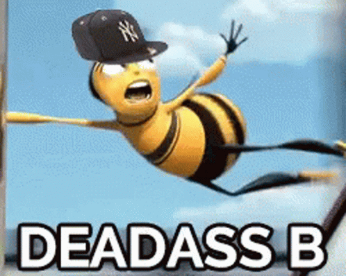 Bee Movie Deadass Bee GIF