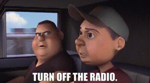 Bee Movie Turn Off The Radio GIF
