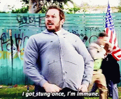 Bee Sting Protector GIF