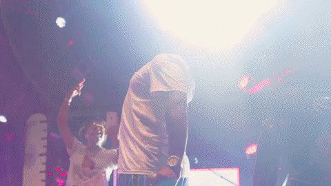 Beer Chug Challenge Night Music Concert Party GIF