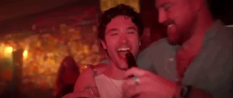 Beer Chug Challenge Zach Garrett GIF