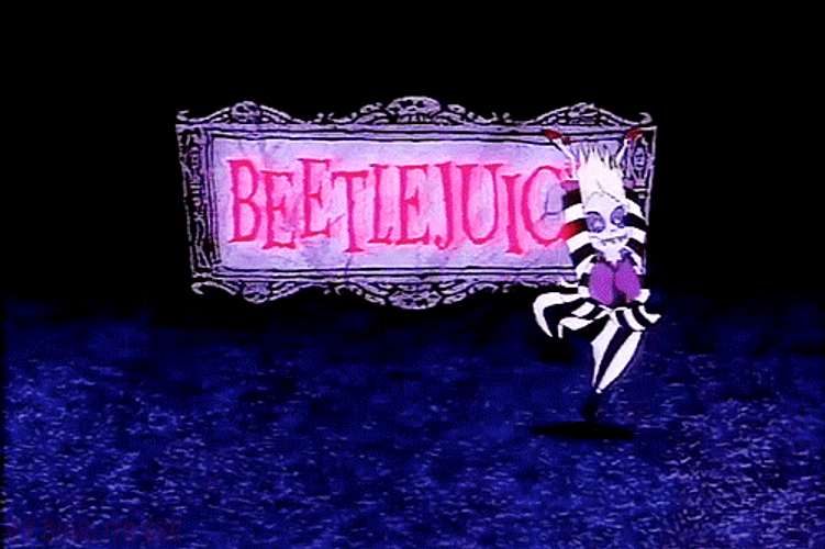 beetlejuice cartoon gif