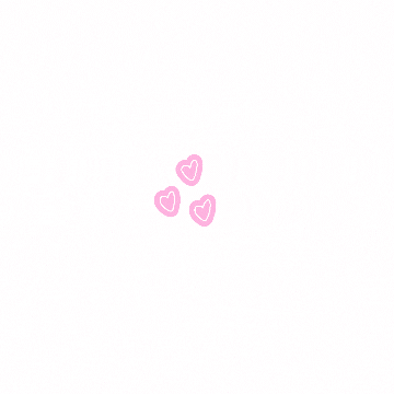 Beige Minimalist Moving Tiny Hearts GIF